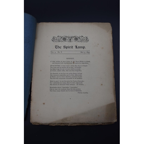 54 - DOUGLAS (Lord Alfred): 'The Spirit Lamp. An Aesthetic, Literary and Critical Magazine..': Vol IV, No... 