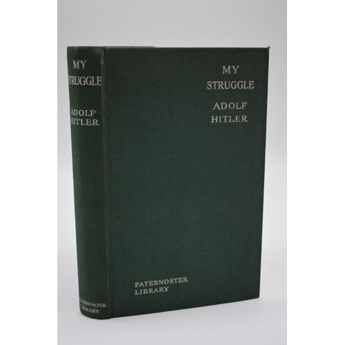 HITLER (Adolf): 'My Struggle', London, Hurst & Blac... | Barnebys