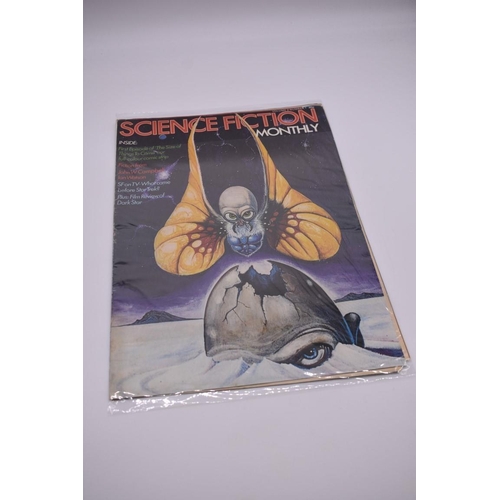 224 - SCIENCE FICTION MONTHLY: 21 issues, 1970s period, wrappers, folio, generally in good condition. (21)... 