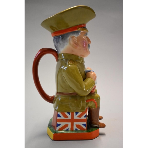 1366 - A set of eleven Wilkinson 'Allied Commanders of The First World War' pottery toby jugs, designed by ... 
