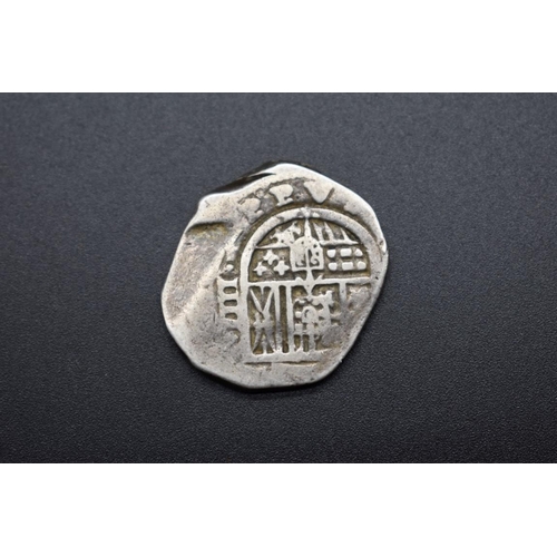 130 - Coins: an unidentified hammered silver coin.