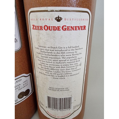 1 - Five stoneware bottles of Bols Zeer Oude Genever, comprising: four 1 litre and a 70cl example. (5)... 