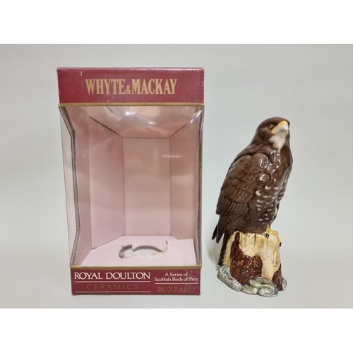 16 - A 20cl Whyte & Mackay Royal Doulton 'Buzzard' whisky decanter, with contents, in oc.... 