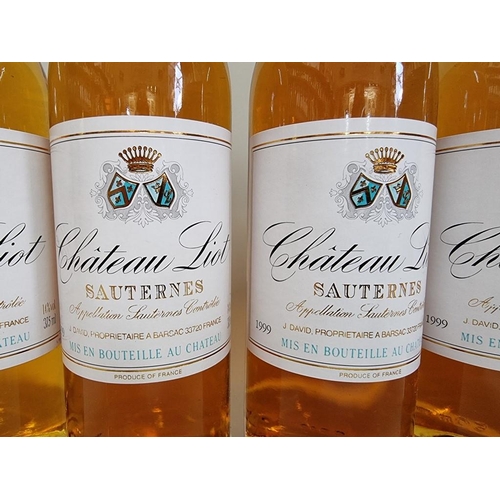17 - Six 37.5cl bottles of Chateau Liot, 1999, Barsac. (6)