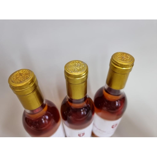 24 - Three 37.5cl bottles of Chateau Piot David, 1989, Sauternes. (3)