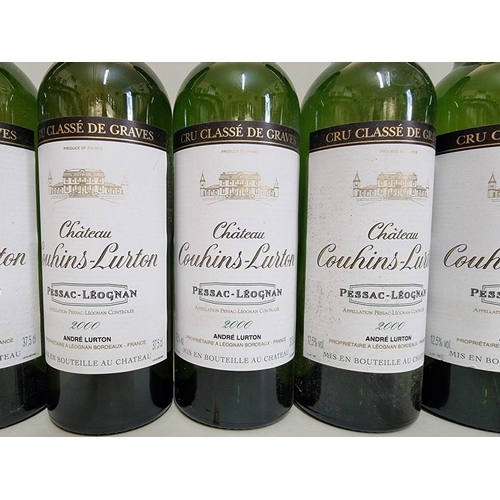 39 - Eight 37.5cl botles of Chateau Couhins Lurton Blanc, 2000, Pessac-Leognan. (8)