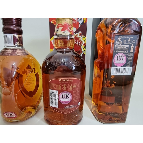 6 - Three 70cl bottles of blended whisky, comprising: Chivas Regal 13 year old, in oc; Johnnie Walker 'B... 