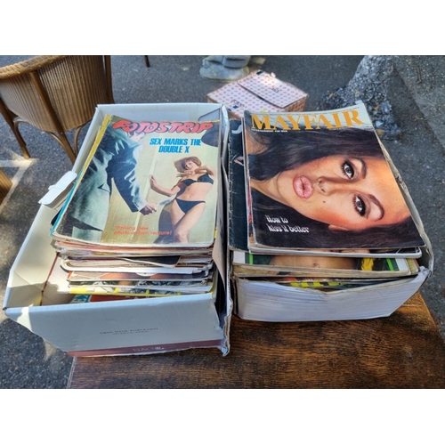 1007 - A quantity of vintage adult magazines. 