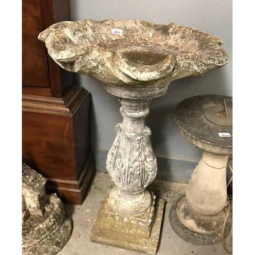 29 - Large garden bird bath - COLLECTION ONLY OR ARRANGE OWN COURIER...
