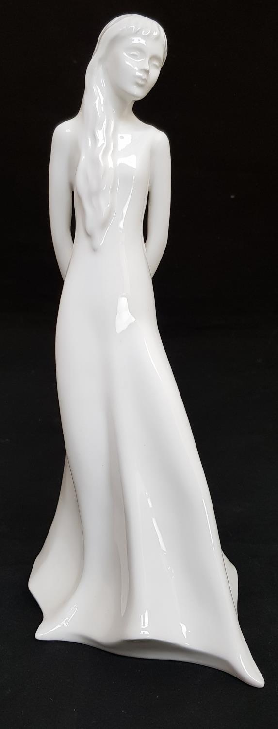 Royal Doulton white glazed china figurine Tomorrow's Dreams from the Images Collection H11ins