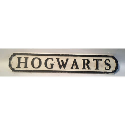 Hogwarts Wood Road Sign 78cms long