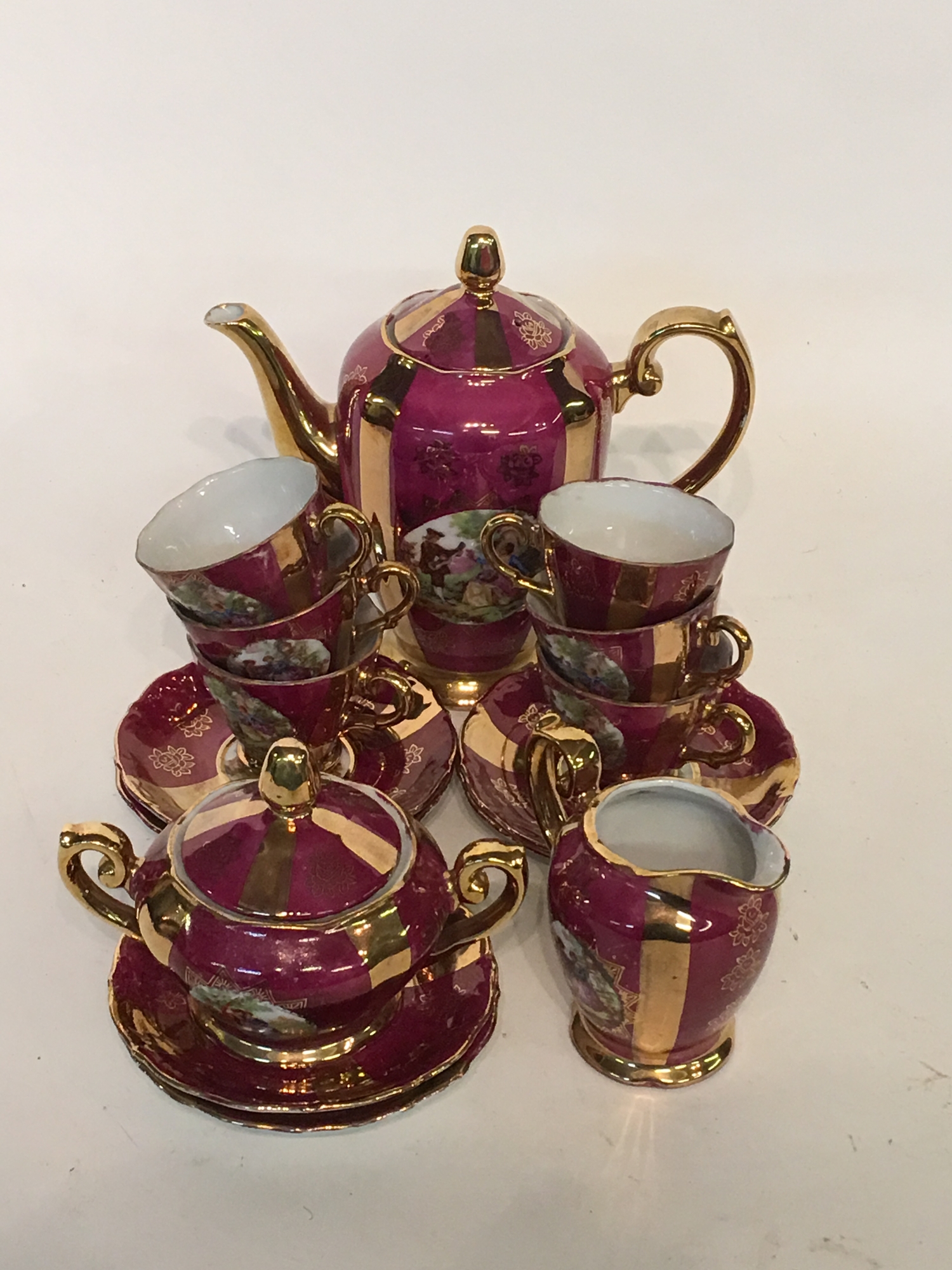 Good Quality Limoges Miniature Tea Set