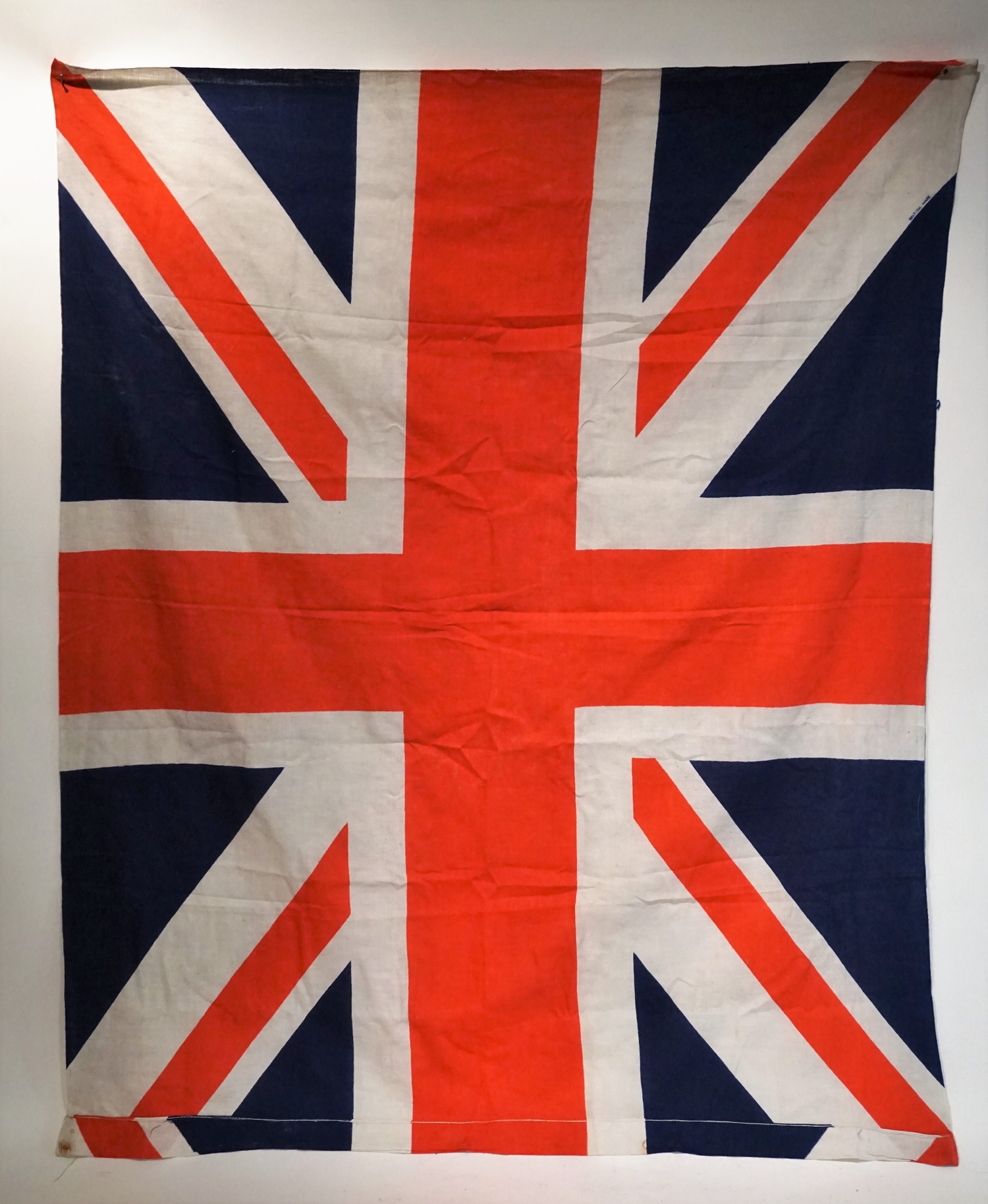 WW2 Era Cotton Union Jack Flag 85cm x 106cm