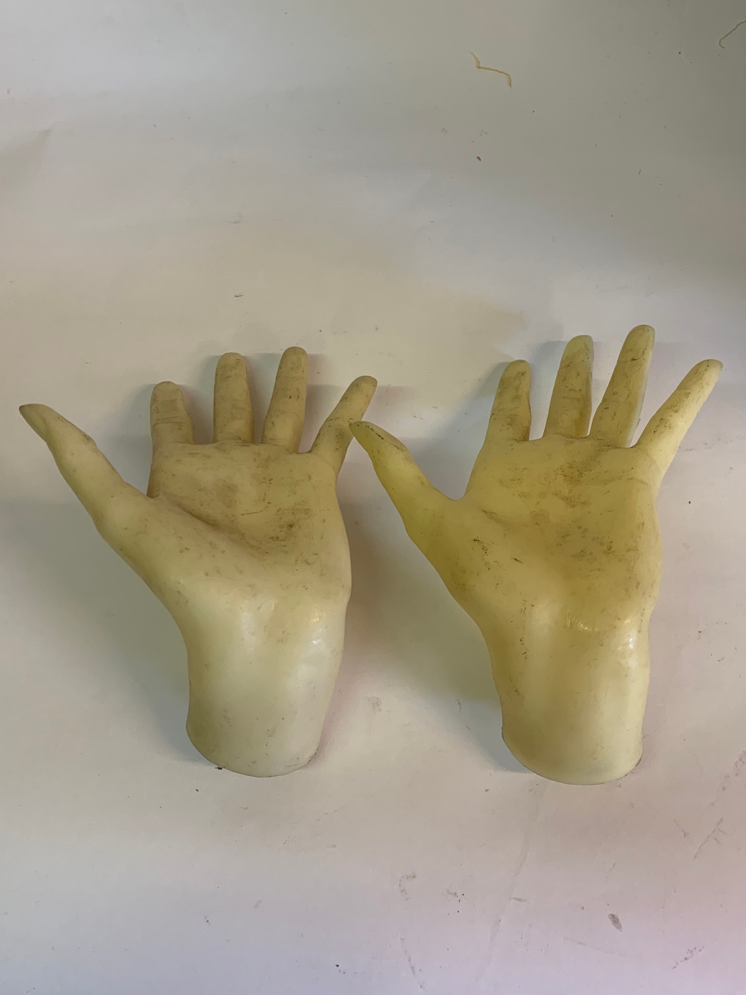 Two Vintage Mannequin Hands (2)