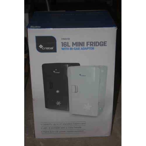 mini fridge with adaptor