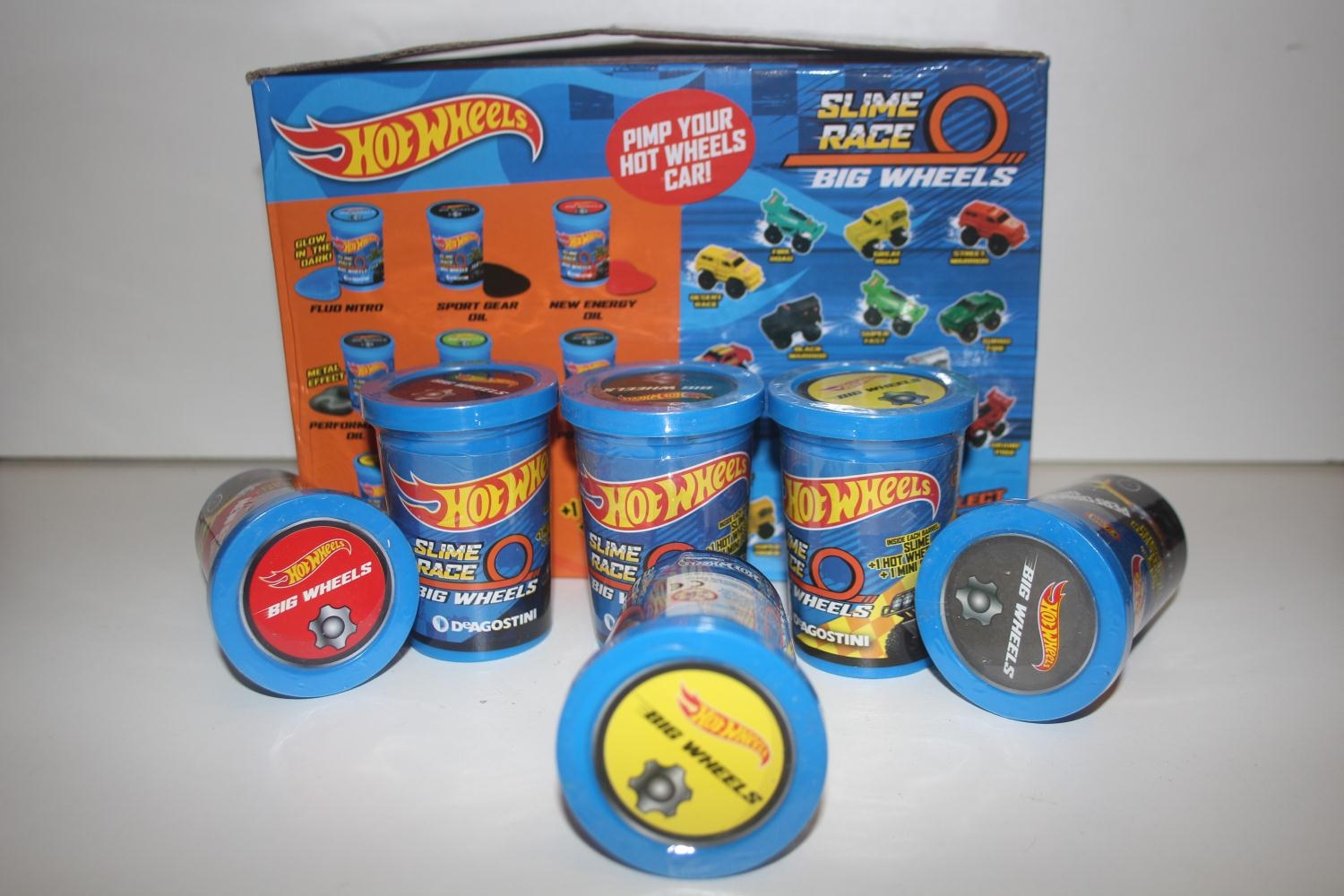 hot wheels slime race