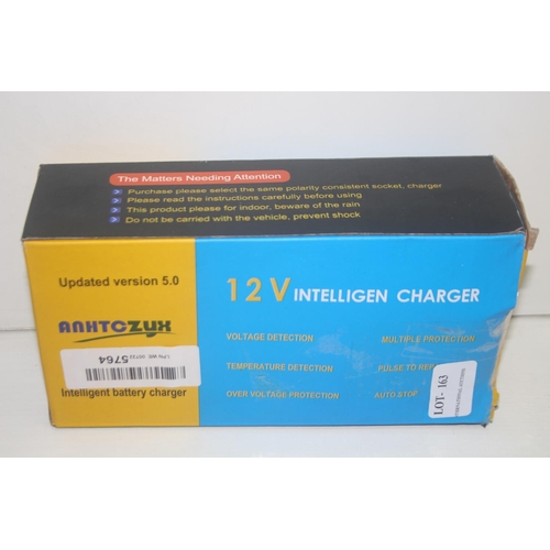 GRADE U BOXED ANHTCZYX 12V INTELLIGENT BATTERY CHARGER UPDATED VERSION 5.0