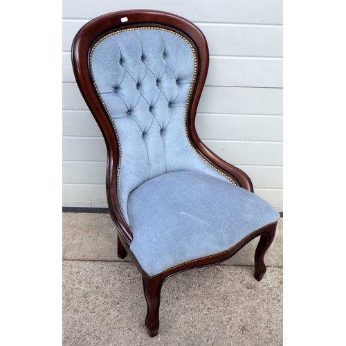 reproduction victorian nursing chair