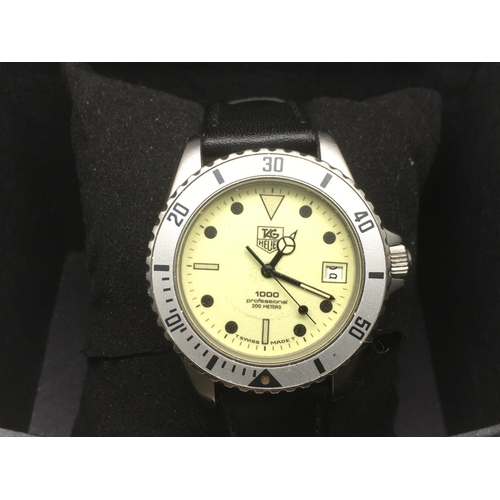 tag heuer yellow face