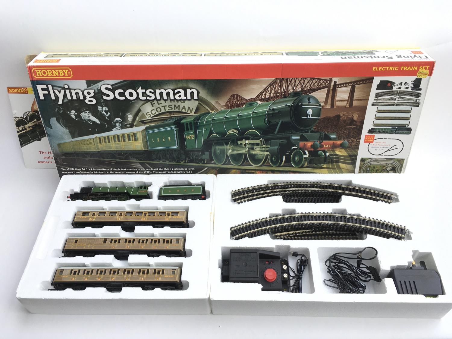 Hornby Electric Train Set. Flying Scotsman. Boxed.