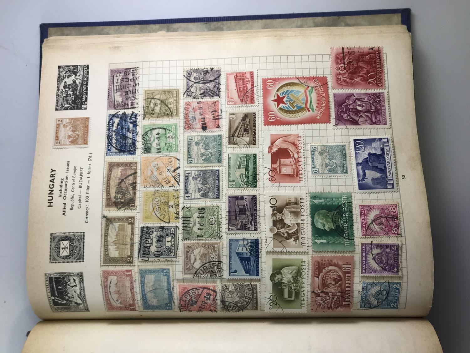 VERY INTERESTING 'SWIFTSURE STANLEY GIBBONS' STAMP ALBUM BY VETERAN