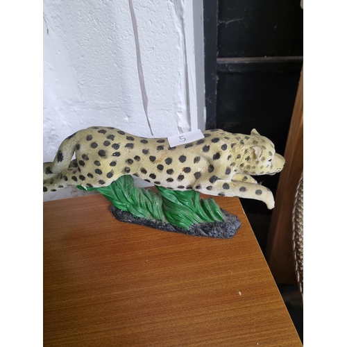 5 - leopard ornament
