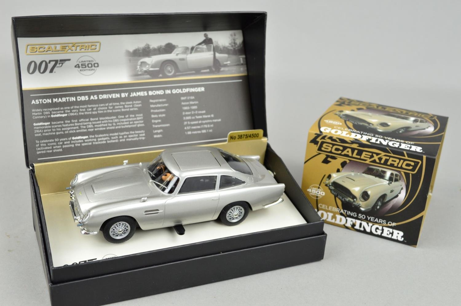 scalextric james bond aston martin db5 goldfinger