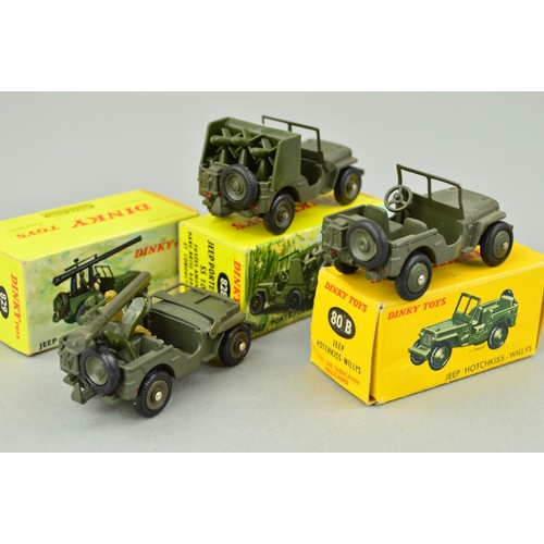 Dinky toys missile rack with 3 ss11 rockets for military jeep dinky ref 828 