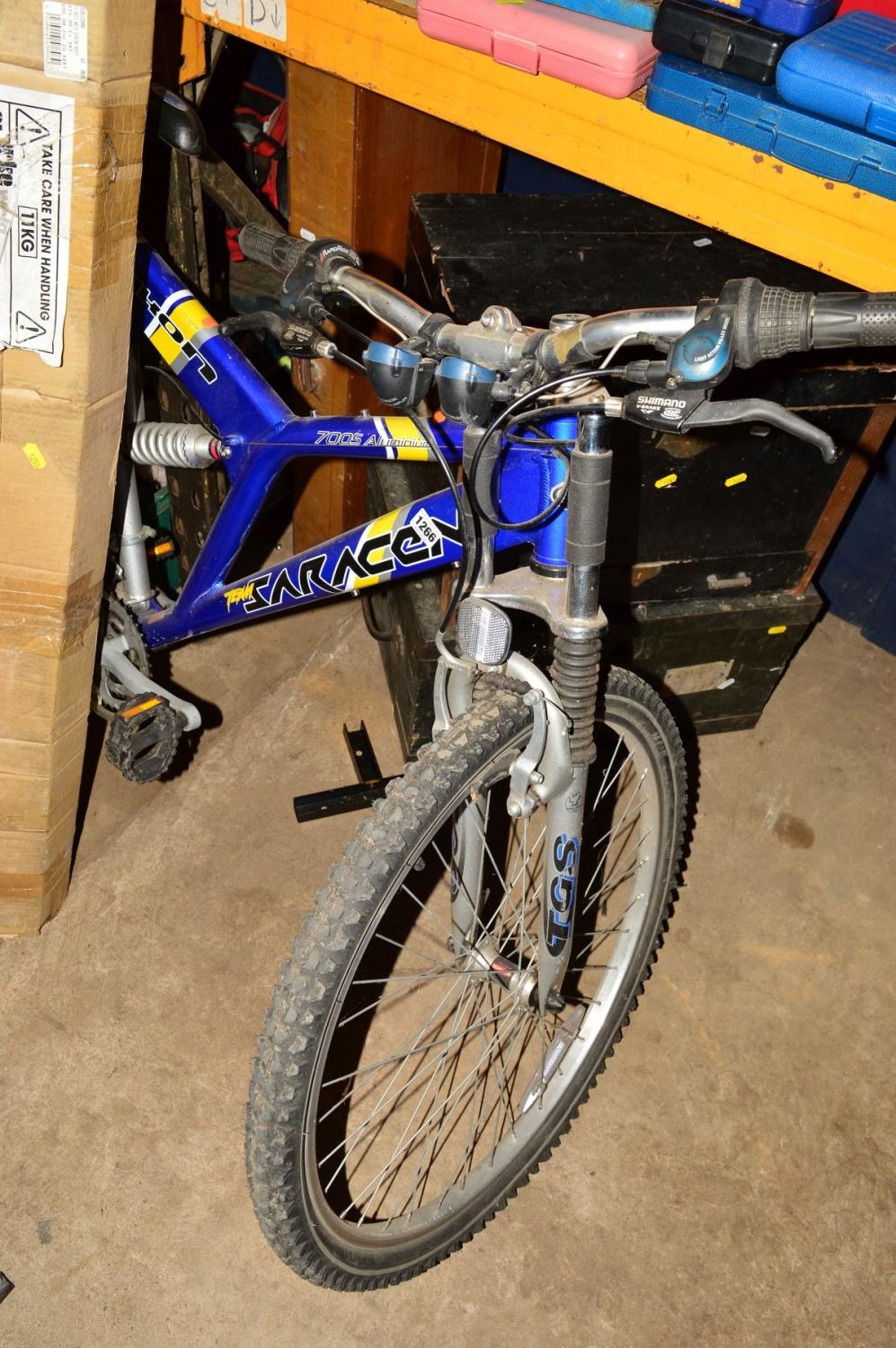 saracen 7005 bike