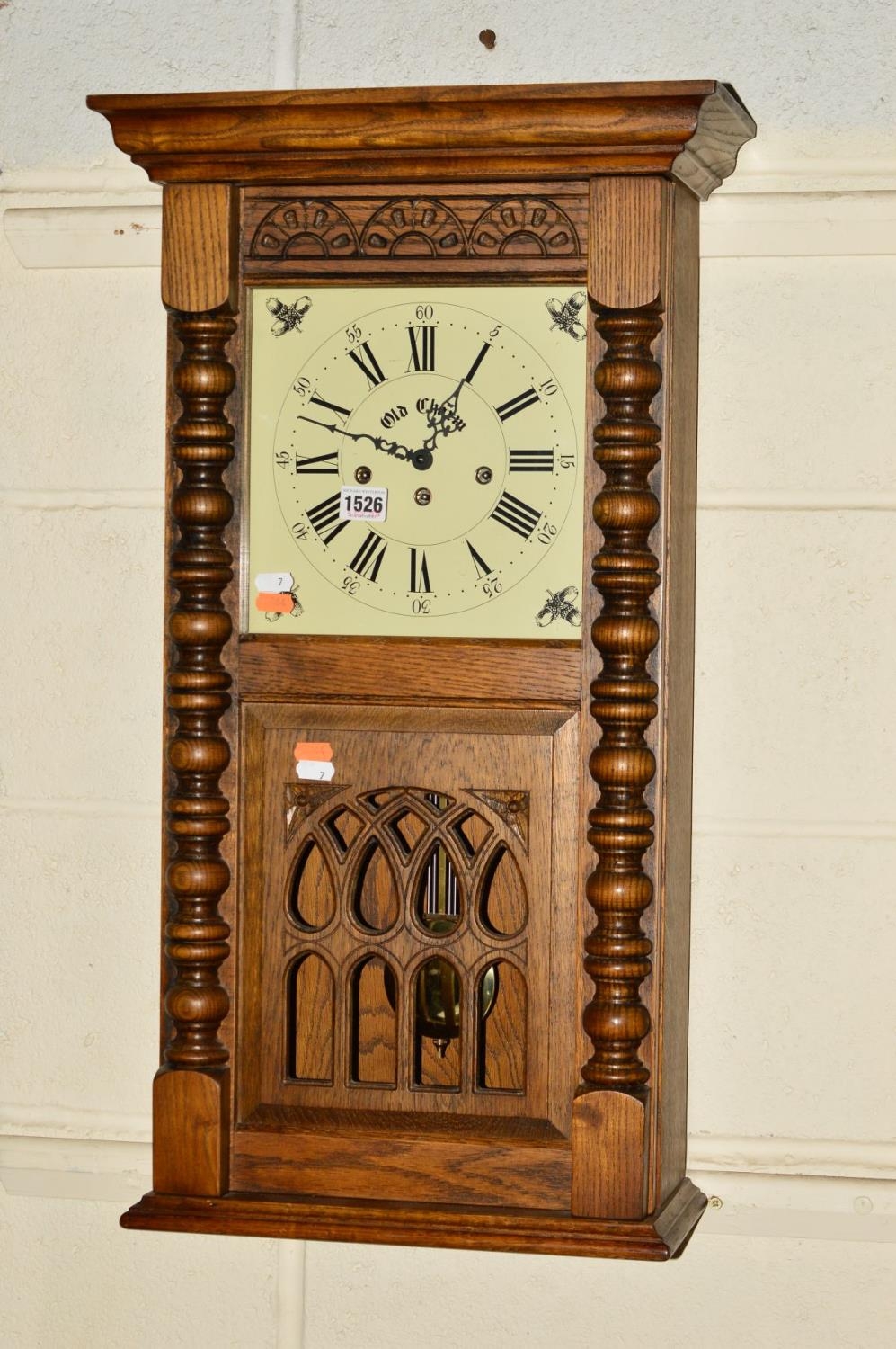 An Old Charm Oak Wall Clock