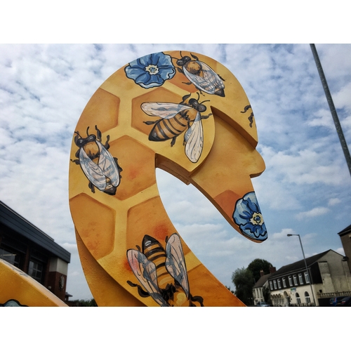 21 - SWAN 'BIRD AND THE BEES', Artist Donna Newman, Sponsor St Modwen Homes, Sponsored by Marston's Brewe... 