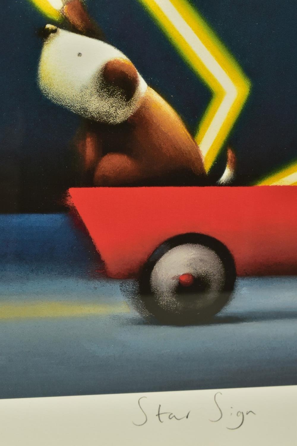DOUG HYDE (BRITISH 1972) 'STAR SIGN', a limited edition print of a boy