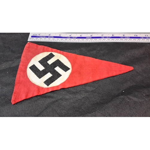 double triangle flag
