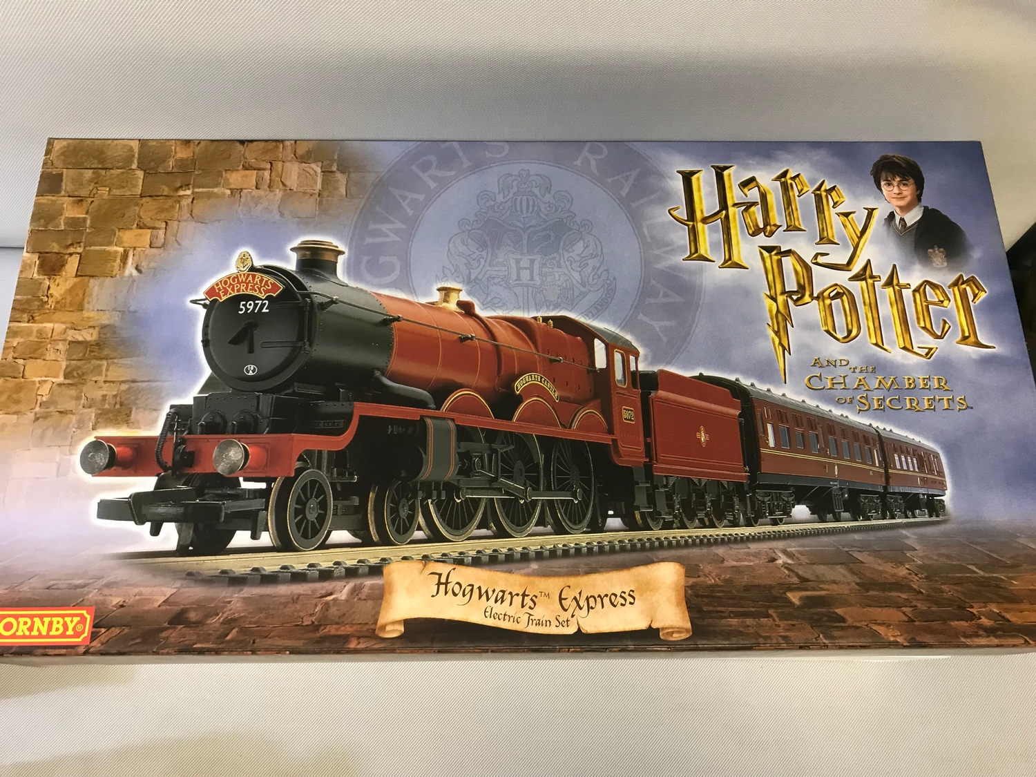 harry potter chamber of secrets train set