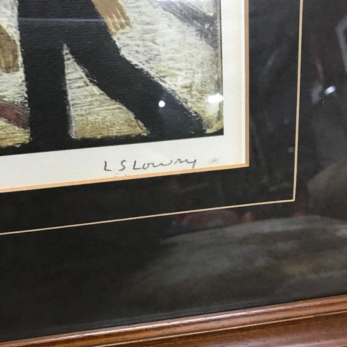 595C - L.S.Lowry signed limited edition print
