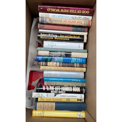 381 - A Lot of four boxes of mixed genre books to include The Kingsway by Shakespeare, The British Empire,... 