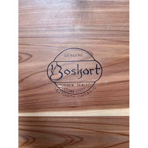 8 - A Vintage Boshart Cedar Chest.