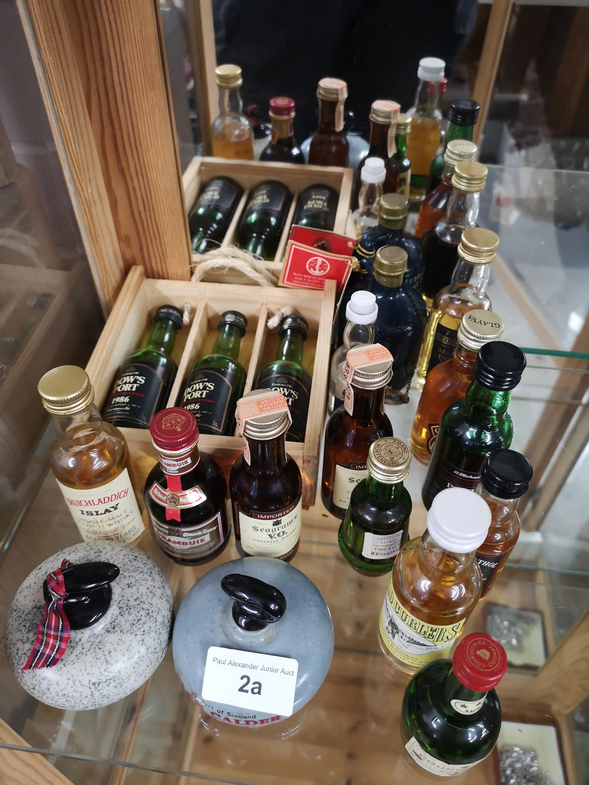 whisky miniature auction