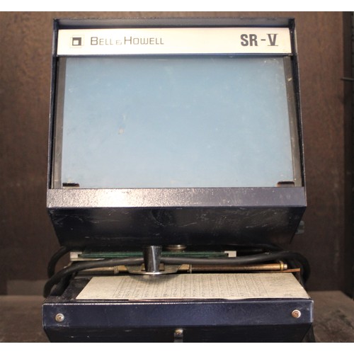 A Vintage Digital VT100 Computer and Keyboard Plus a Bell & Howell ...