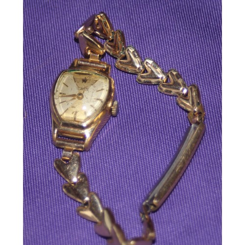 A Ladies' Junghans (Germany) Mechanical Wrist Watch with 15 Jewels and ...