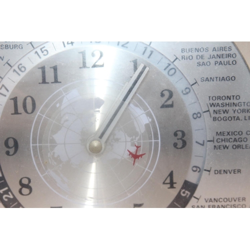 VERICHRON QUARTZ WORLD CLOCK