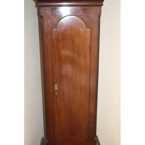 39 - ANTIQUE HENRY HINDLEY YORK GRANDFATHER CLOCK AND WINDER
49 X 210CM