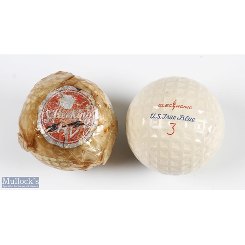 10 - 2x interesting pattern golf balls - U.S Electronics 