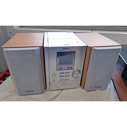 PANASONIC SA - PM10 CD STEREO SYSTEM WITH SPEAKERS | Barnebys
