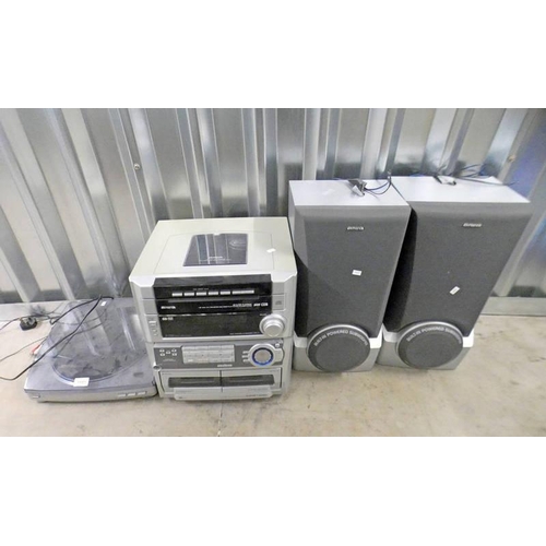 AIWA SOUND SYSTEM 2 L500 WITH AIWA PX E860 TURNTABLE AND... Barnebys