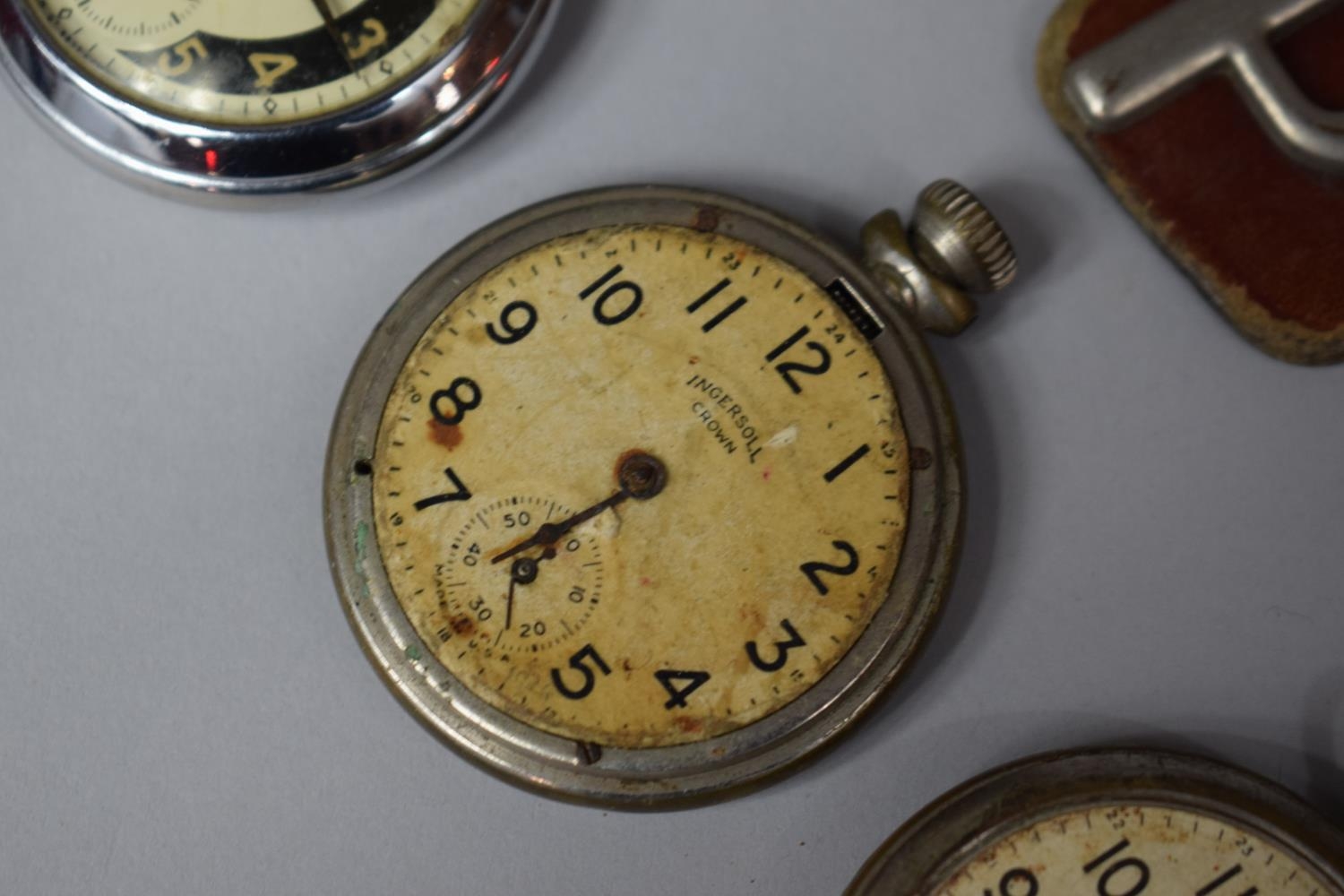 An Ingersoll Pocket Watch Together with Two Ingersoll Triumph Pocket