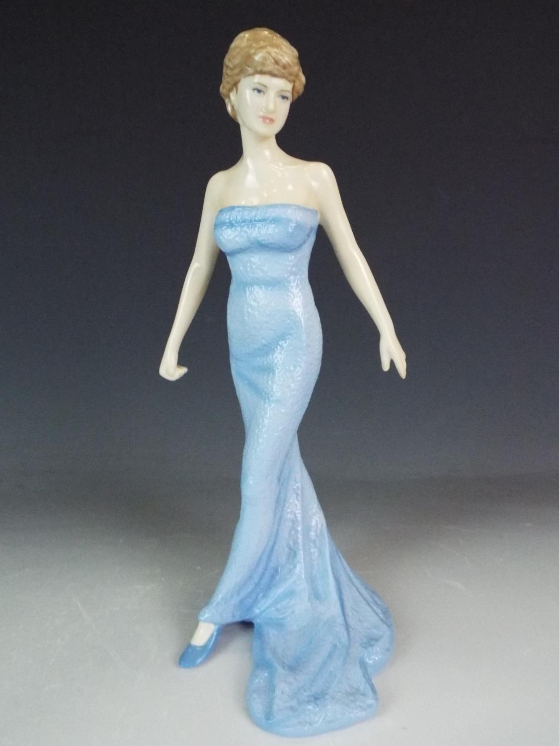Royal Doulton figurine of Diana, Princess of Wales. 9 inches tall.