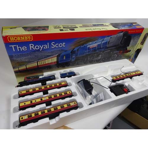 hornby royal scot train set