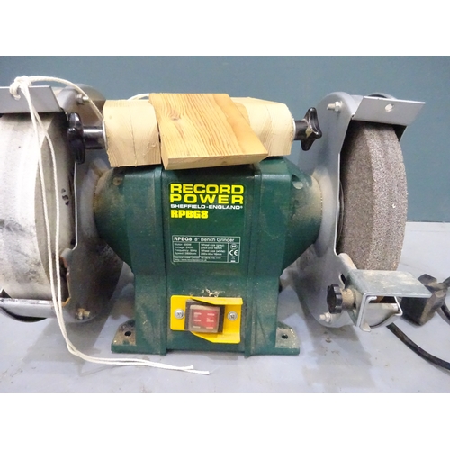 Record Power Twin Bench Grinder