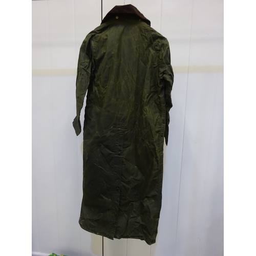 barbour burghley coat
